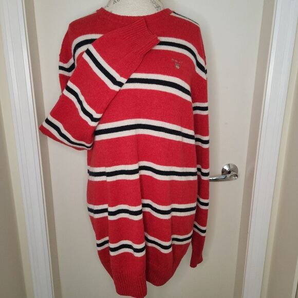 Gant Men's Polo Stripe Knit Sweater - Picture 1 of 9